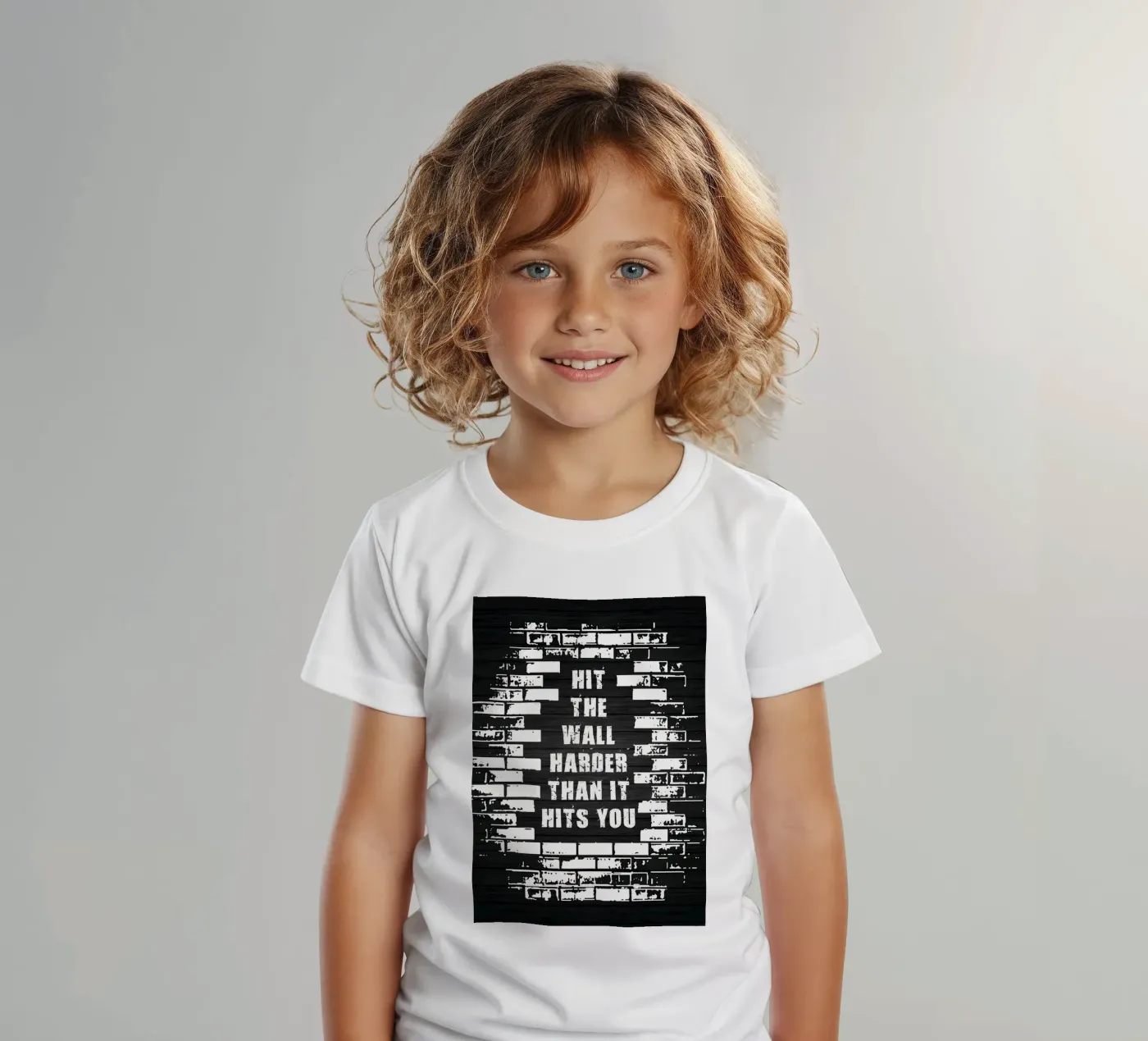 Paura di essere nella media t-shirt bambini da Aara