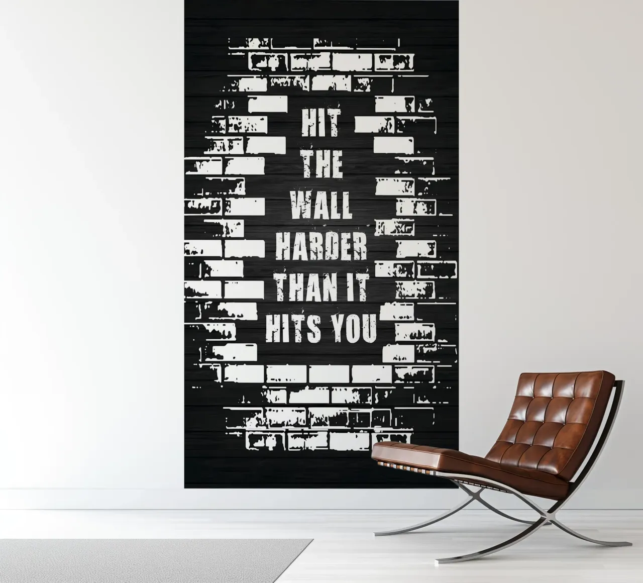 Angst om gemiddeld te zijn fotobehang van Aara