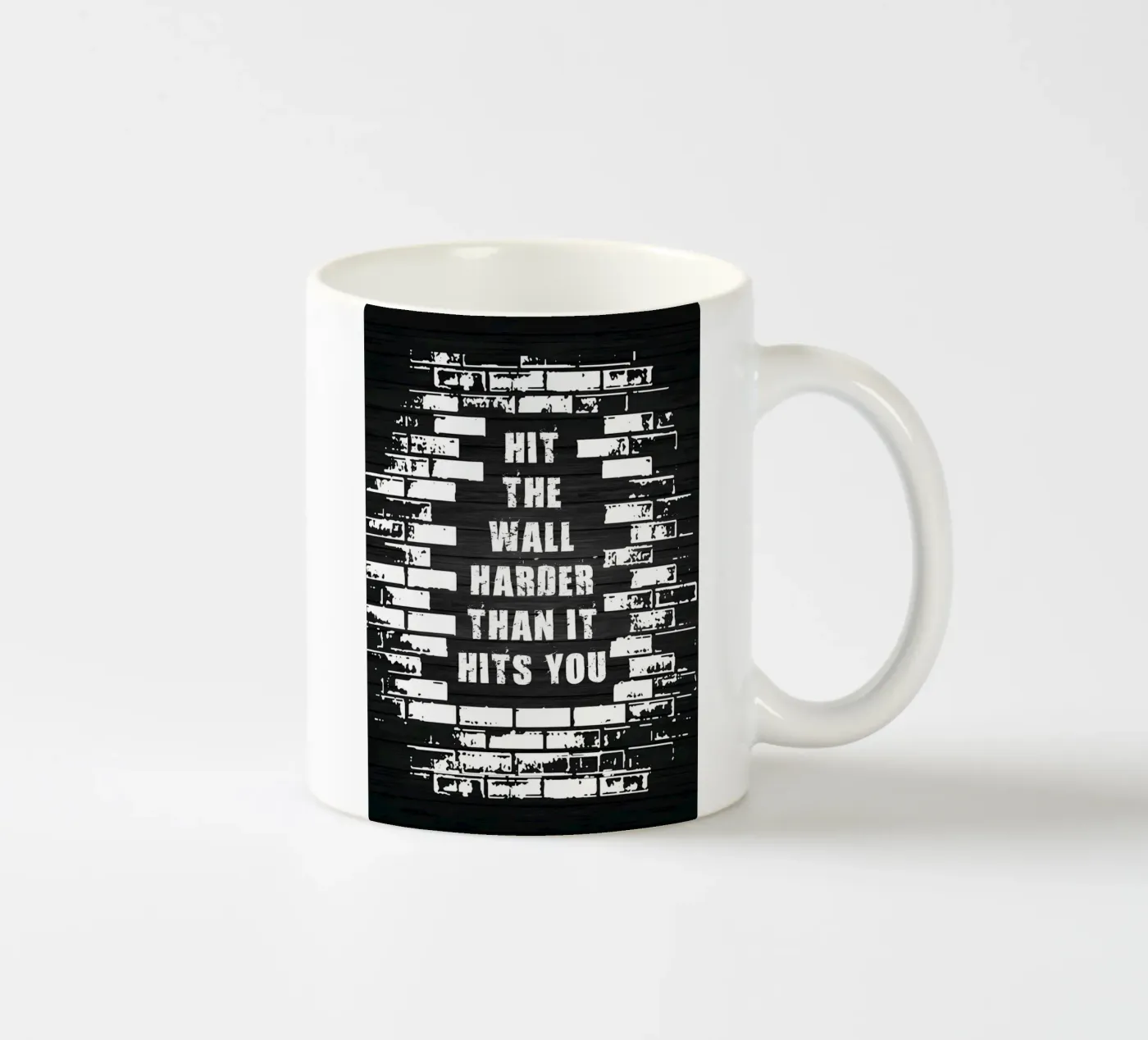 Fear Being Average ceramic mug by Aara