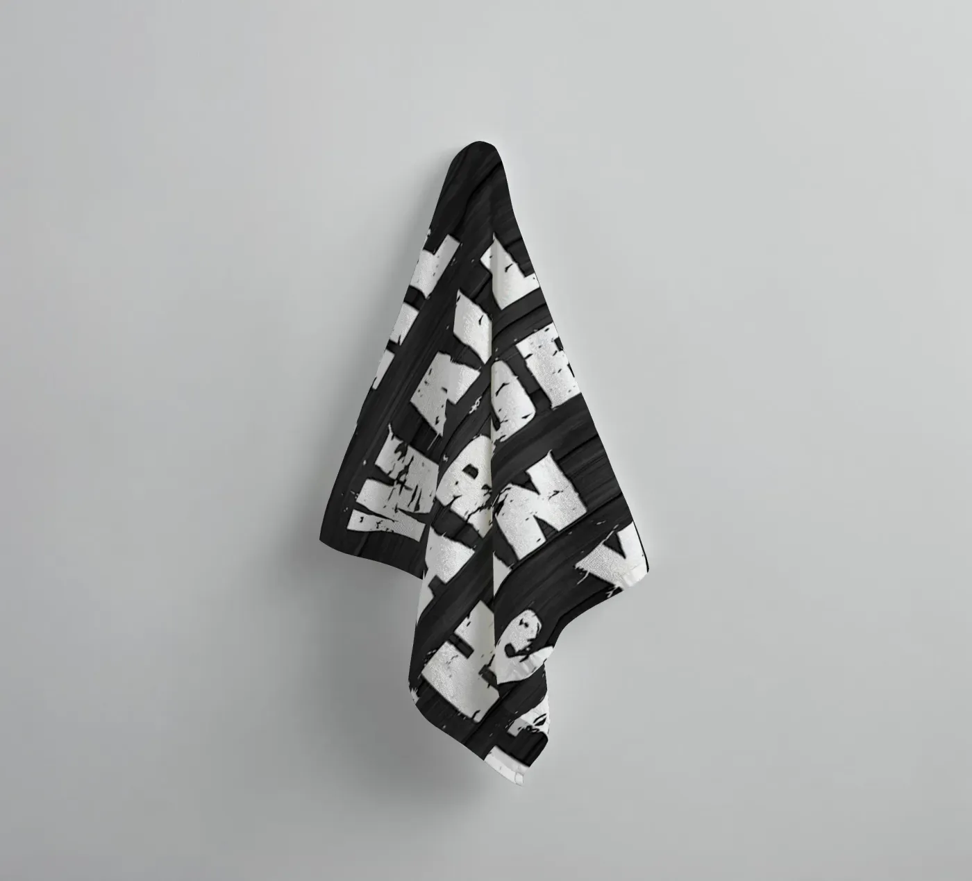 Fear Being Average towel by Aara