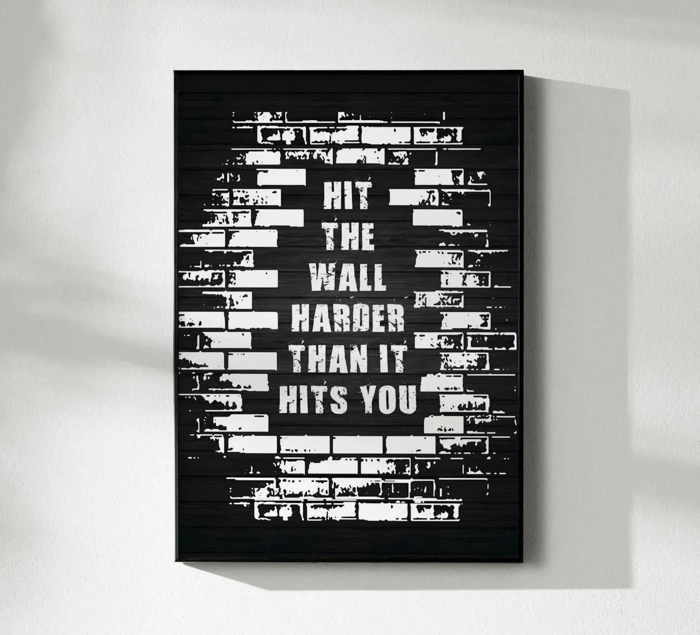 La peur d'être dans la moyenne plexiglas de Aara