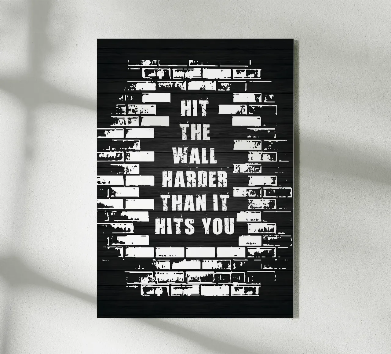 Paura di essere nella media plexiglass da Aara