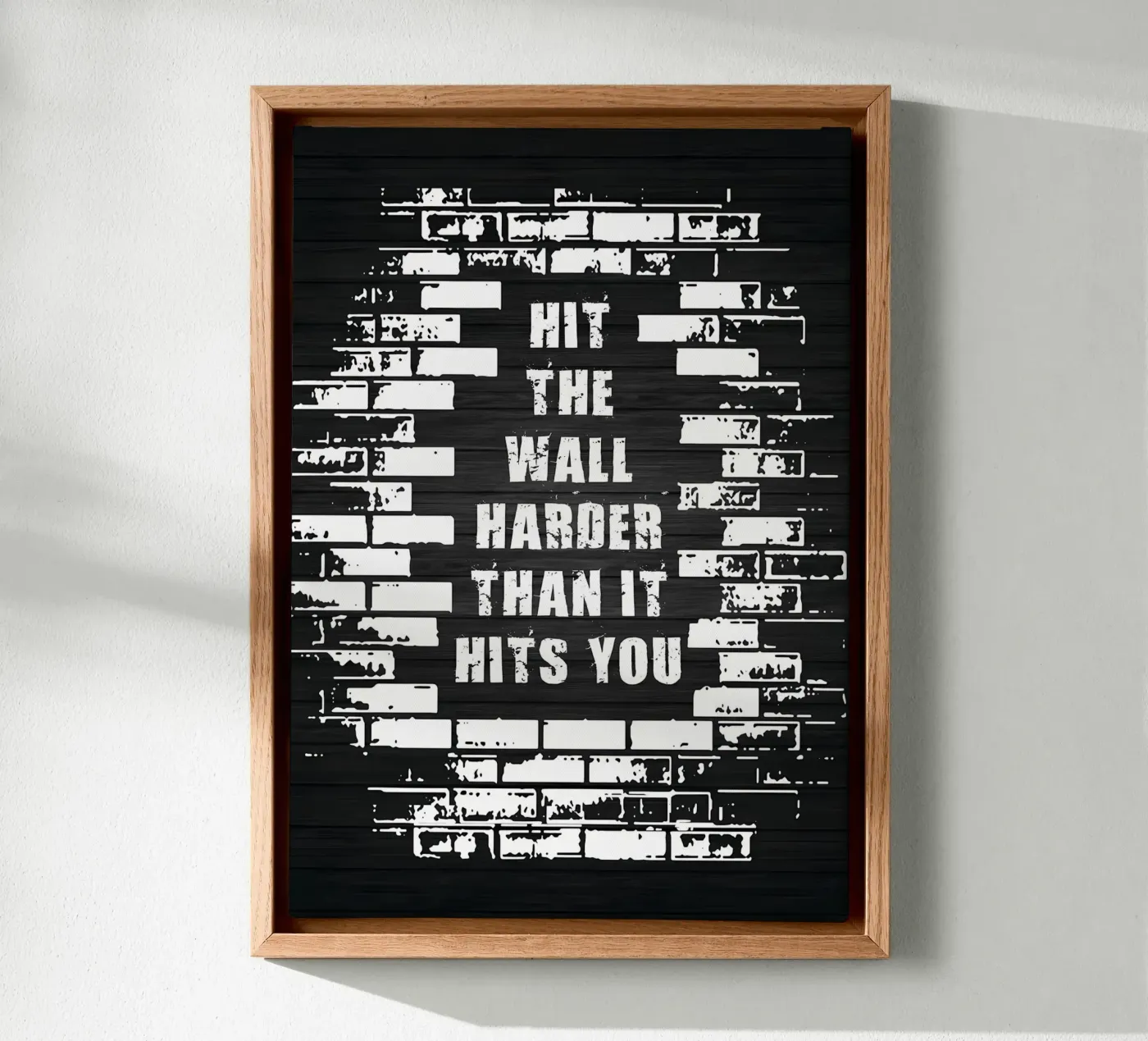 Fear Being Average canvas by Aara