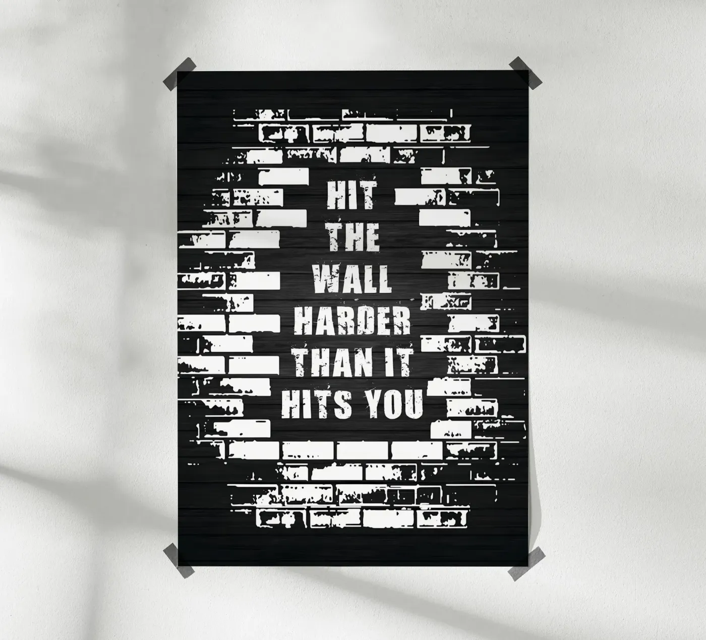 Angst davor, durchschnittlich zu sein Poster von Aara