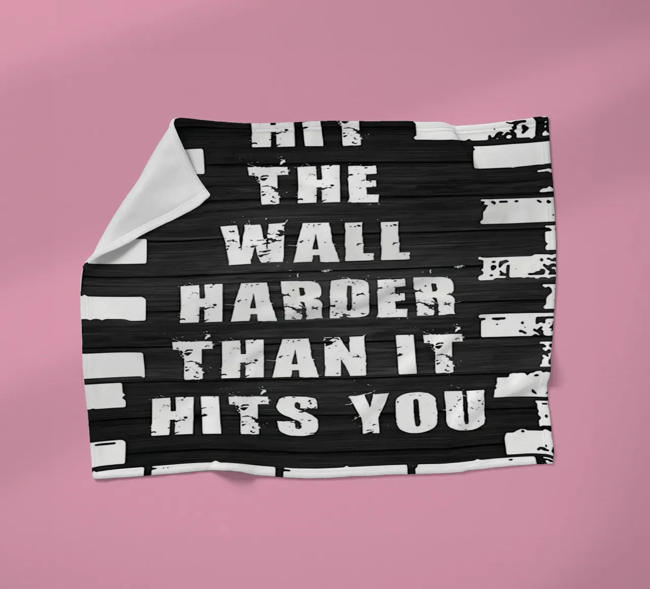 Angst om gemiddeld te zijn fleecedeken van Aara