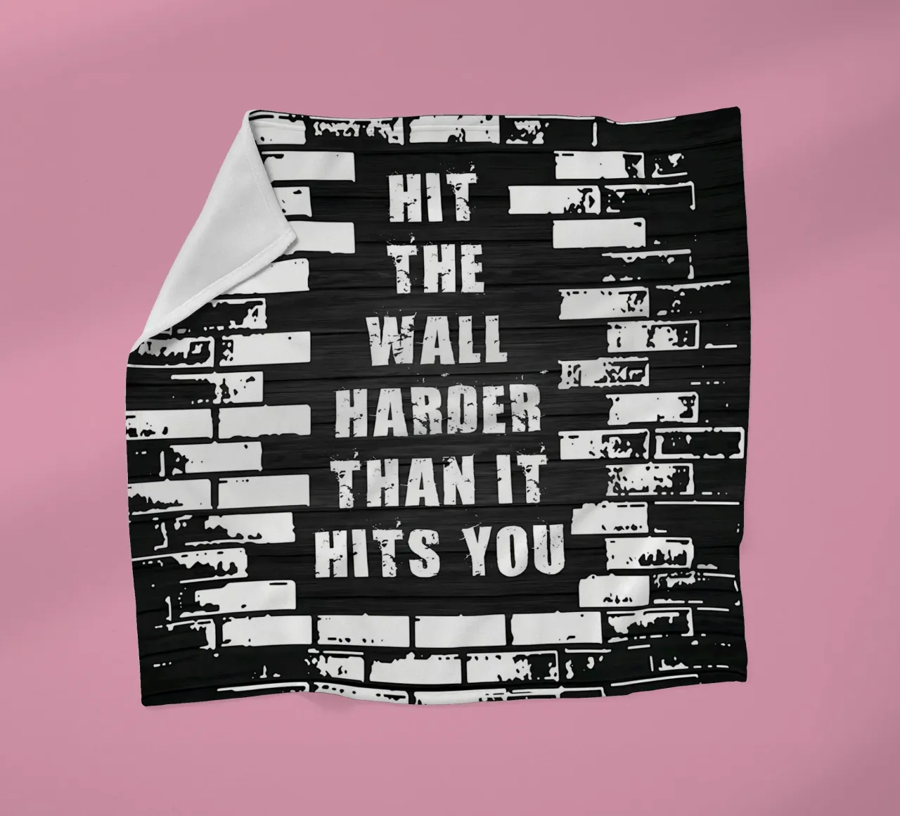 Angst om gemiddeld te zijn fleecedeken van Aara