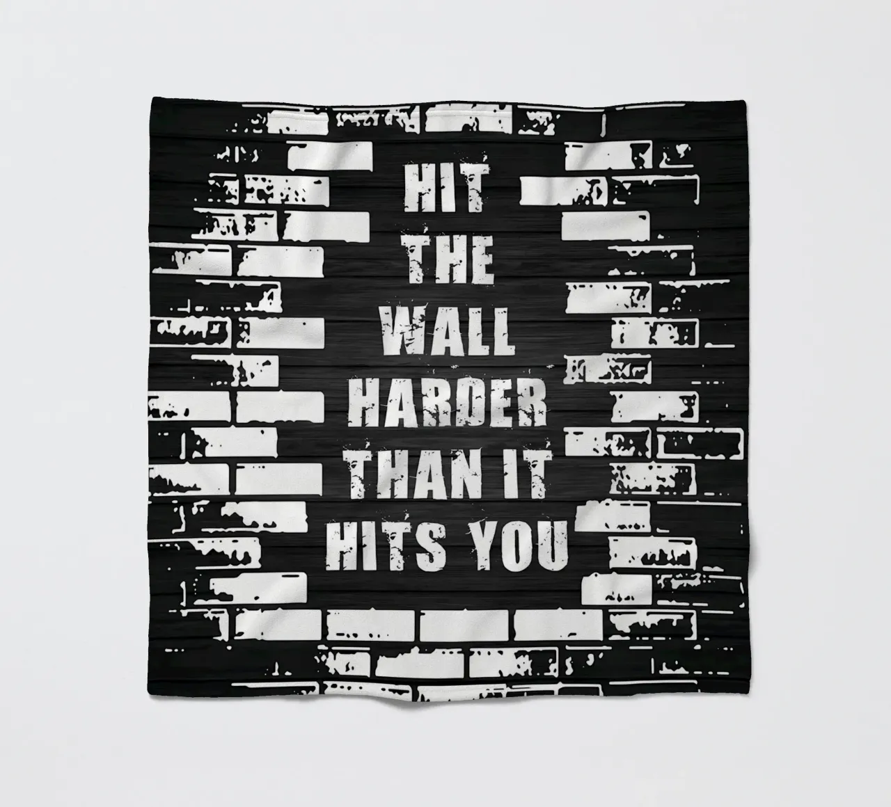 Angst om gemiddeld te zijn fleecedeken van Aara