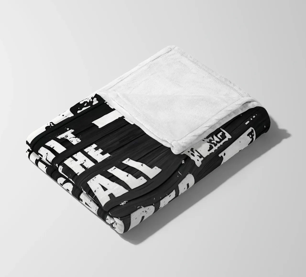 Angst om gemiddeld te zijn fleecedeken van Aara