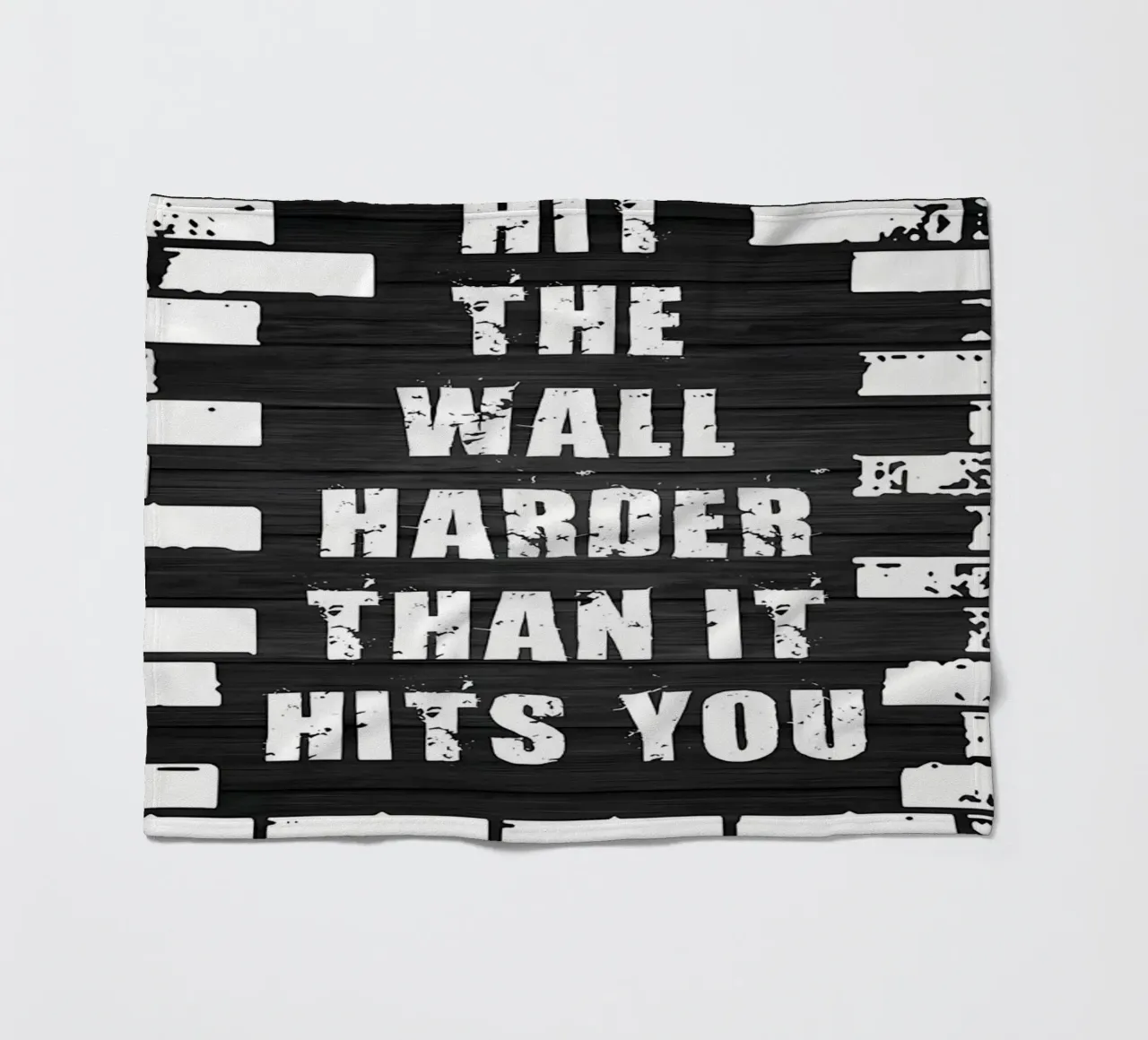 Angst om gemiddeld te zijn fleecedeken van Aara