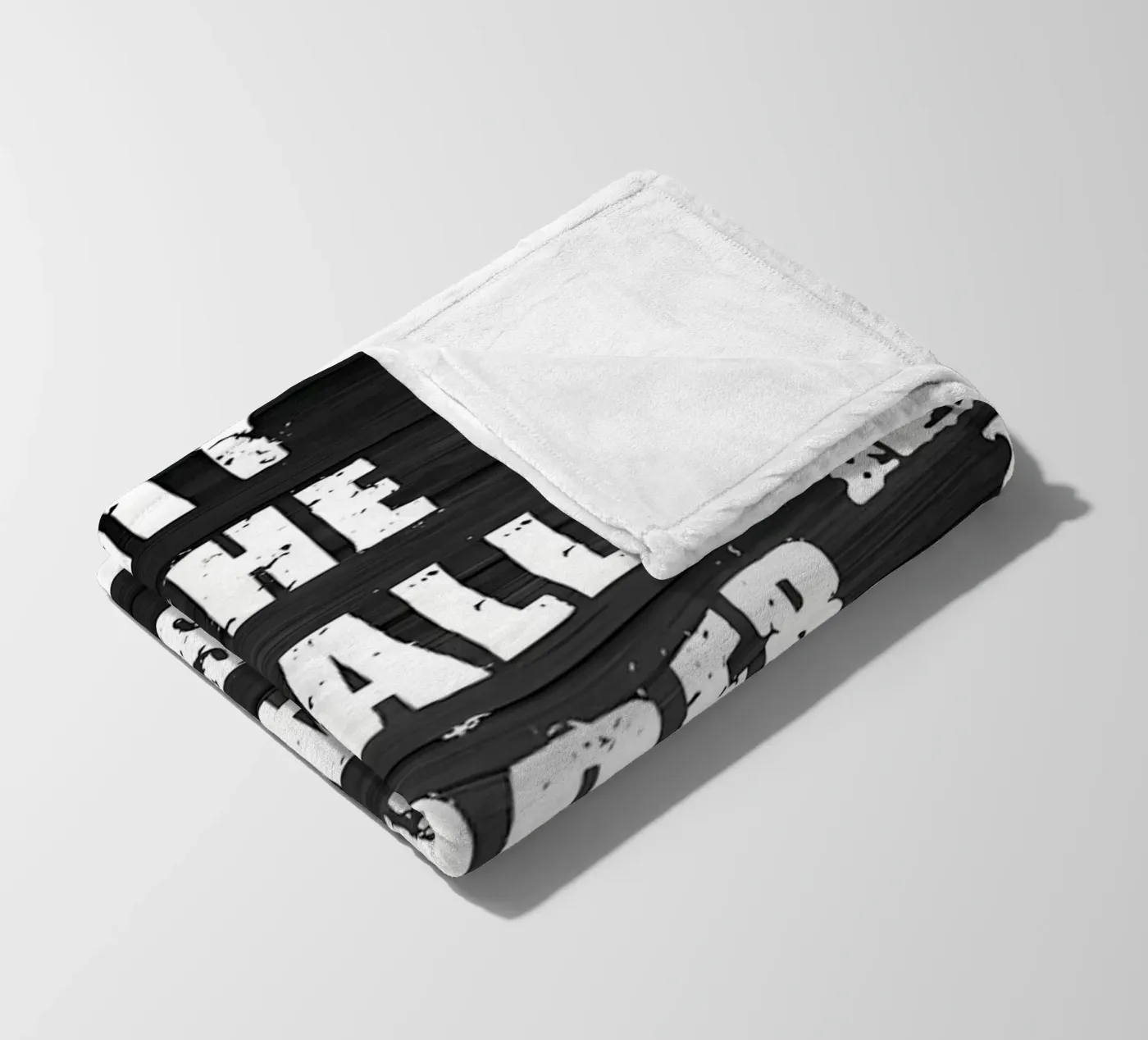 Fear Being Average fleece blanket by Aara