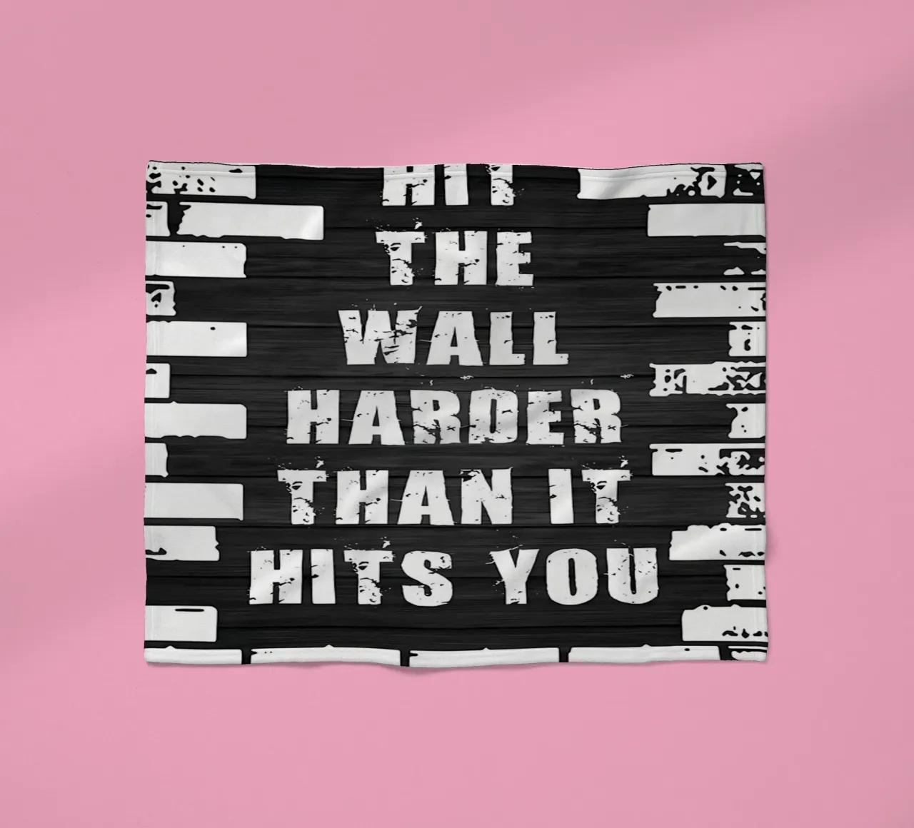 Angst om gemiddeld te zijn fleecedeken van Aara