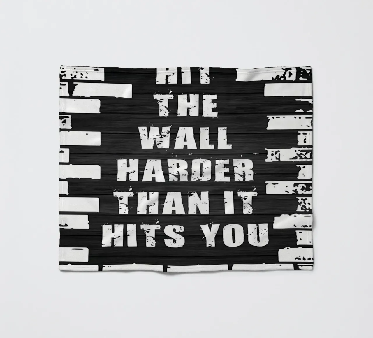 Angst om gemiddeld te zijn fleecedeken van Aara