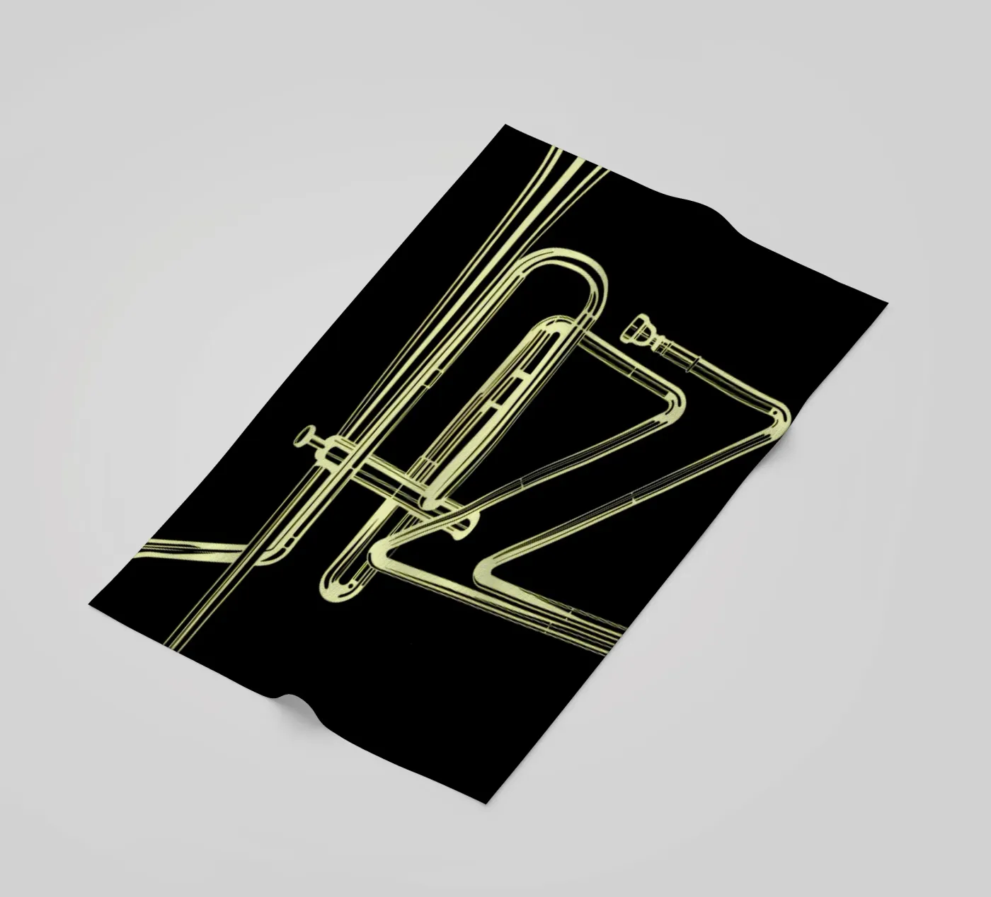 jazz poster telo mare da Marcin Plonka