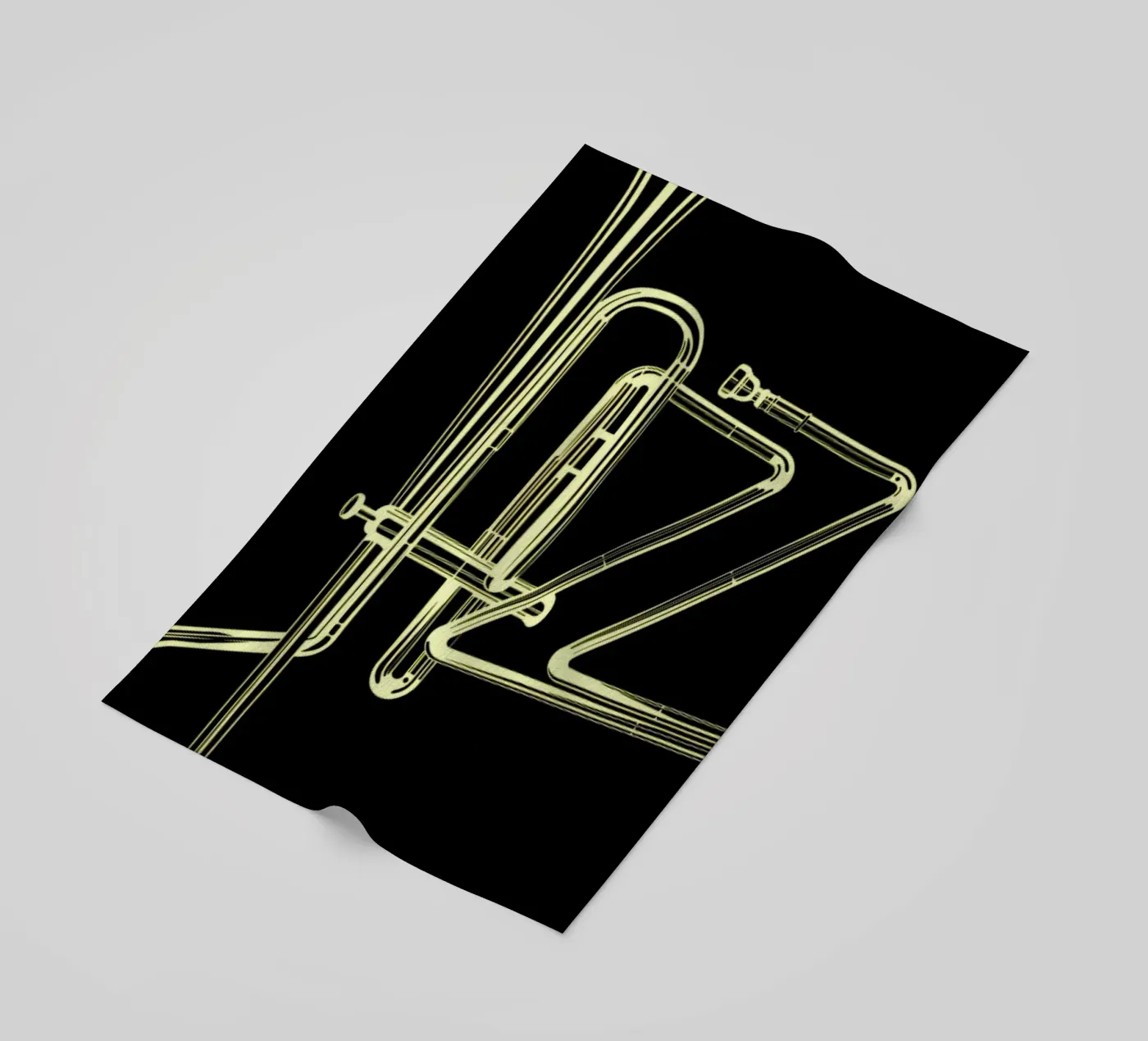 jazz poster telo mare da Marcin Plonka