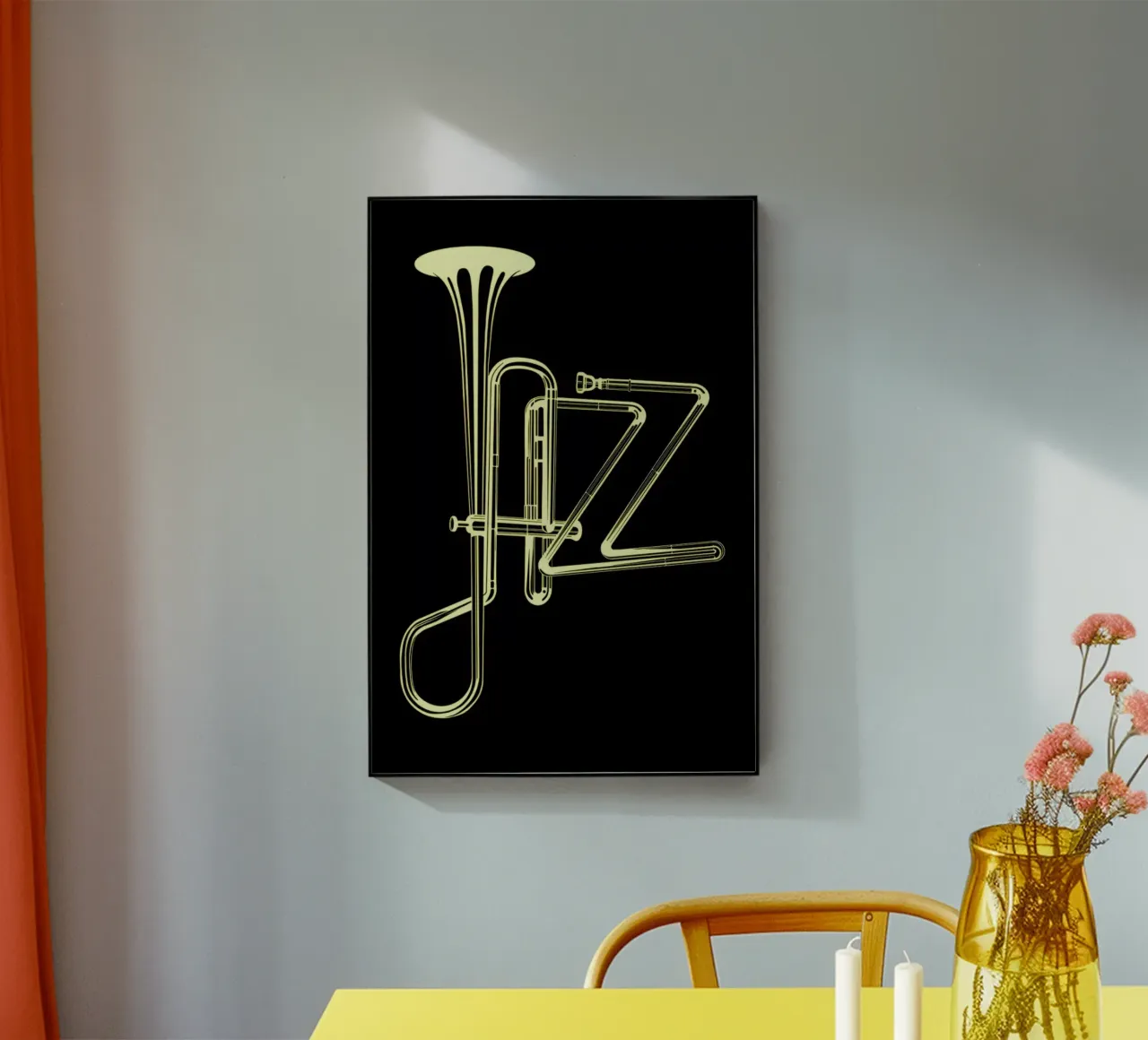 jazz poster plexiglass da Marcin Plonka