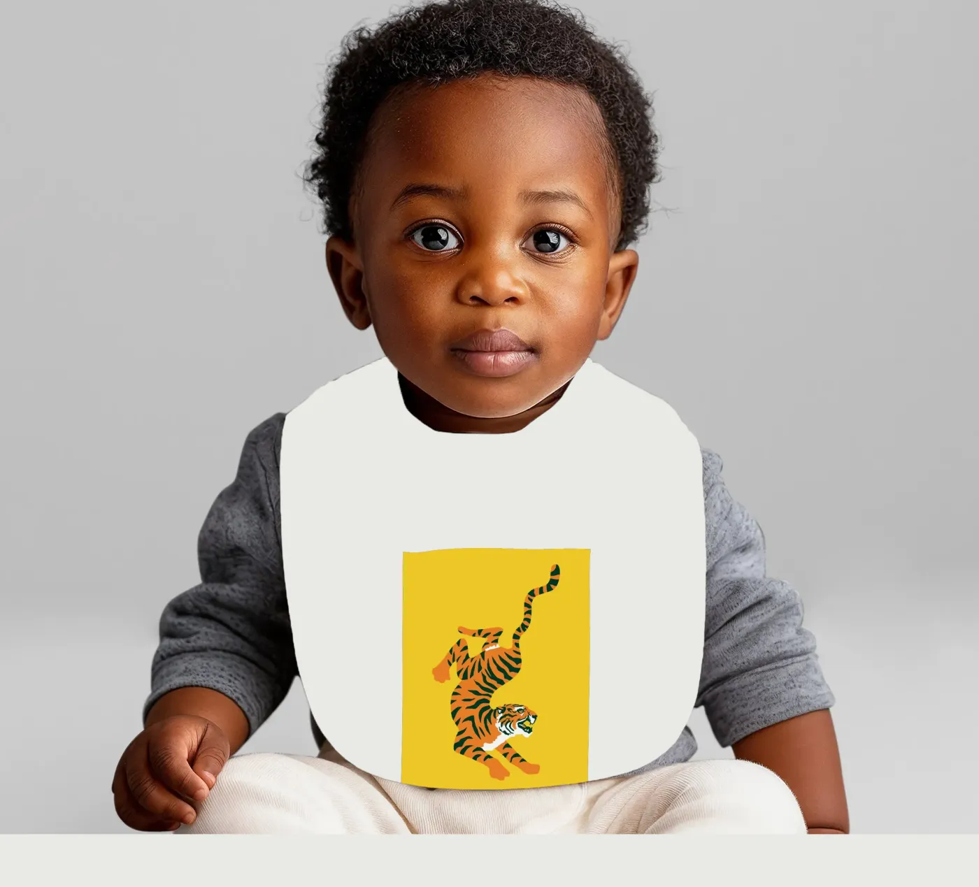 Tiger Babylätzchen von LisaArtes