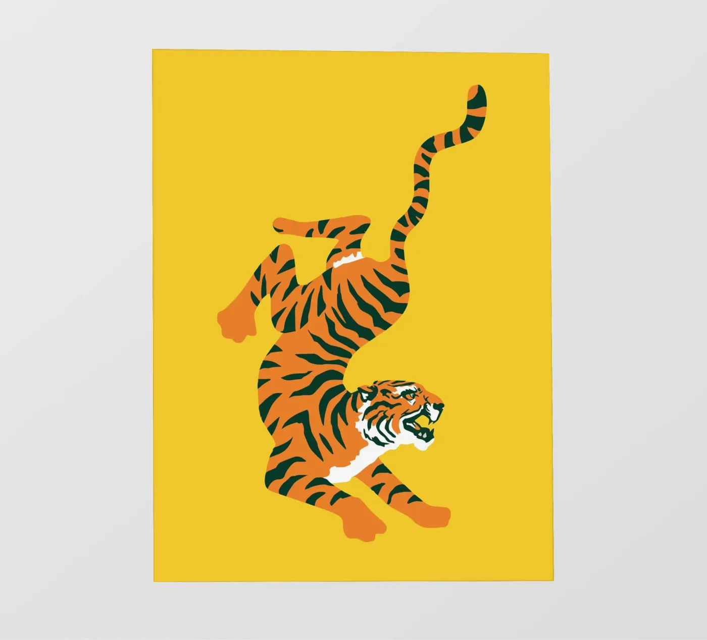 Tiger fotobehang van LisaArtes