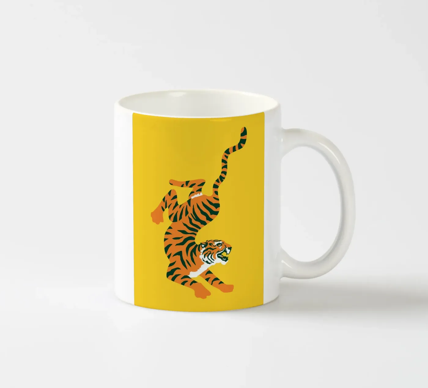 Tiger ceramic mug by LisaArtes