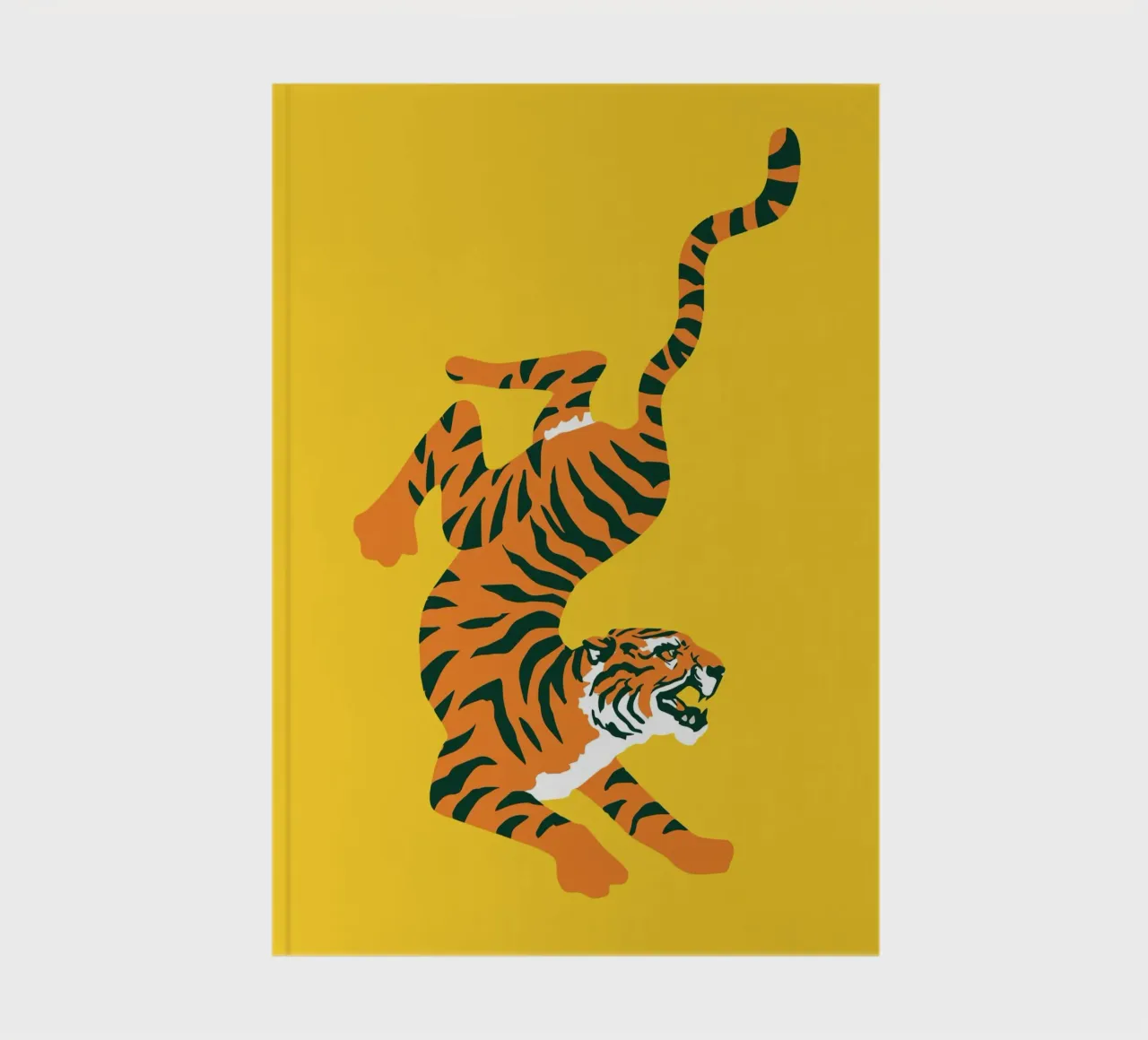 Tiger notebook by LisaArtes