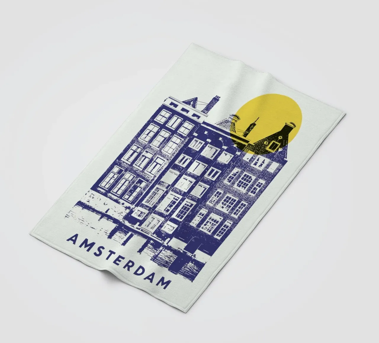 Amsterdam fleece blanket by Florent Bodart