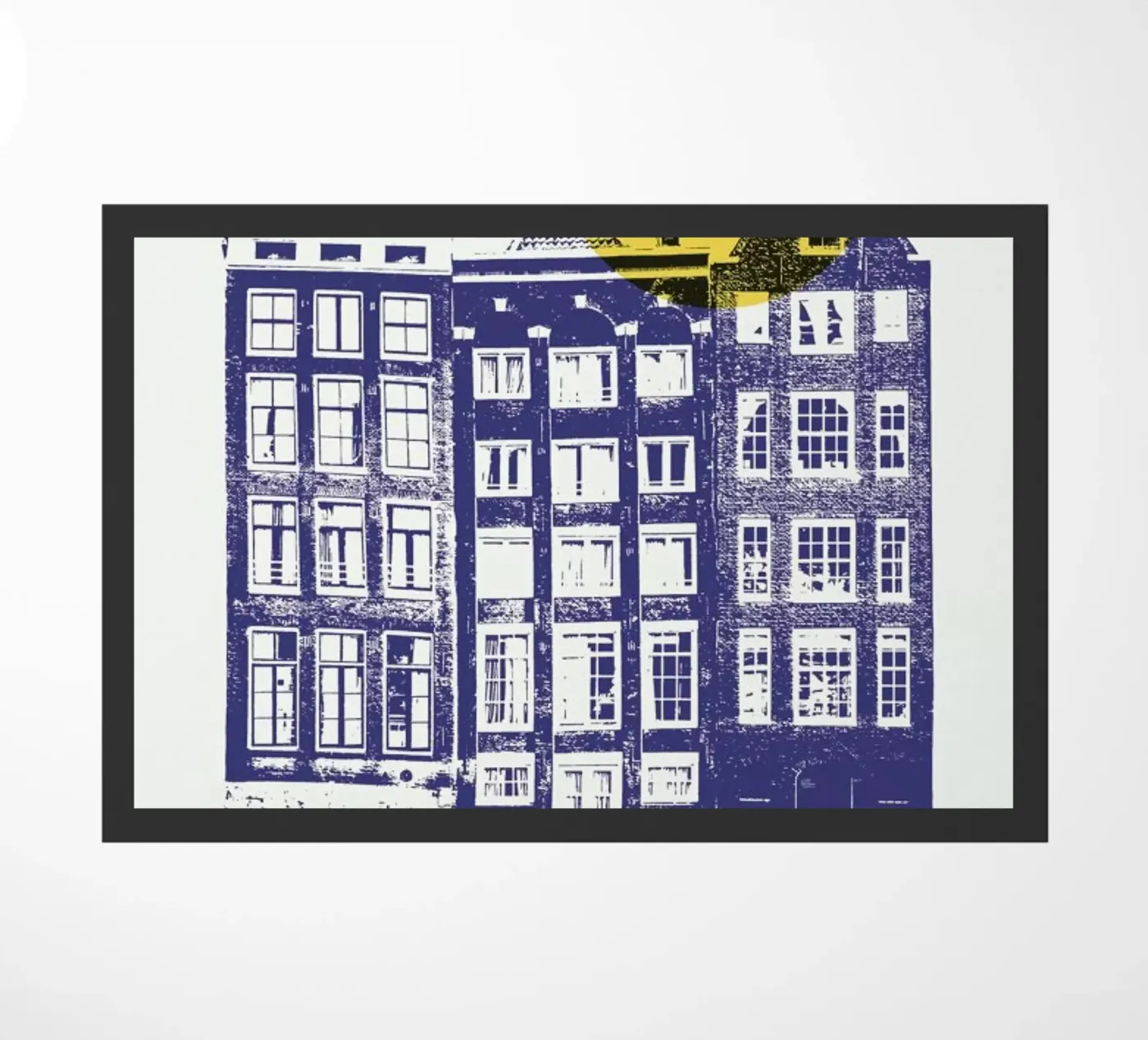 Amsterdam Fußmatte von Florent Bodart