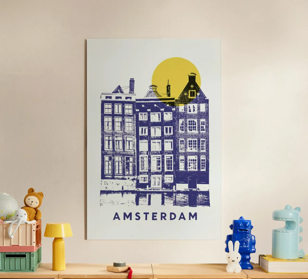 Amsterdam Acryl-Glas von Florent Bodart