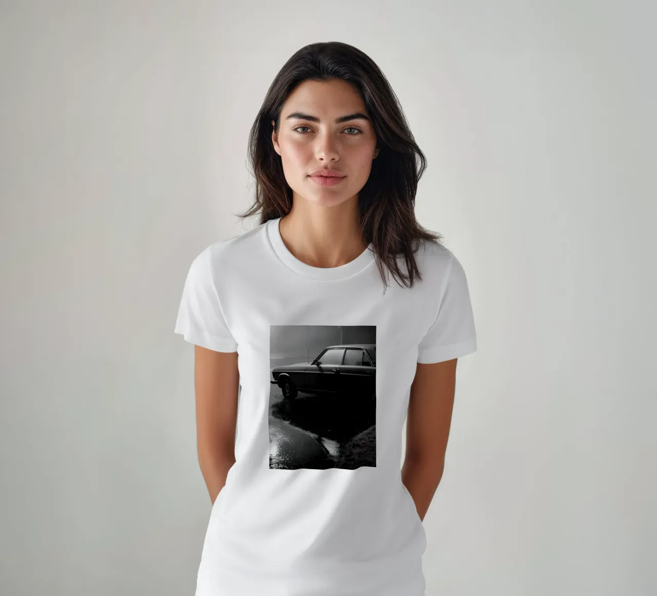 Auto d'epoca monocromatiche t-shirt da CAR EDITION