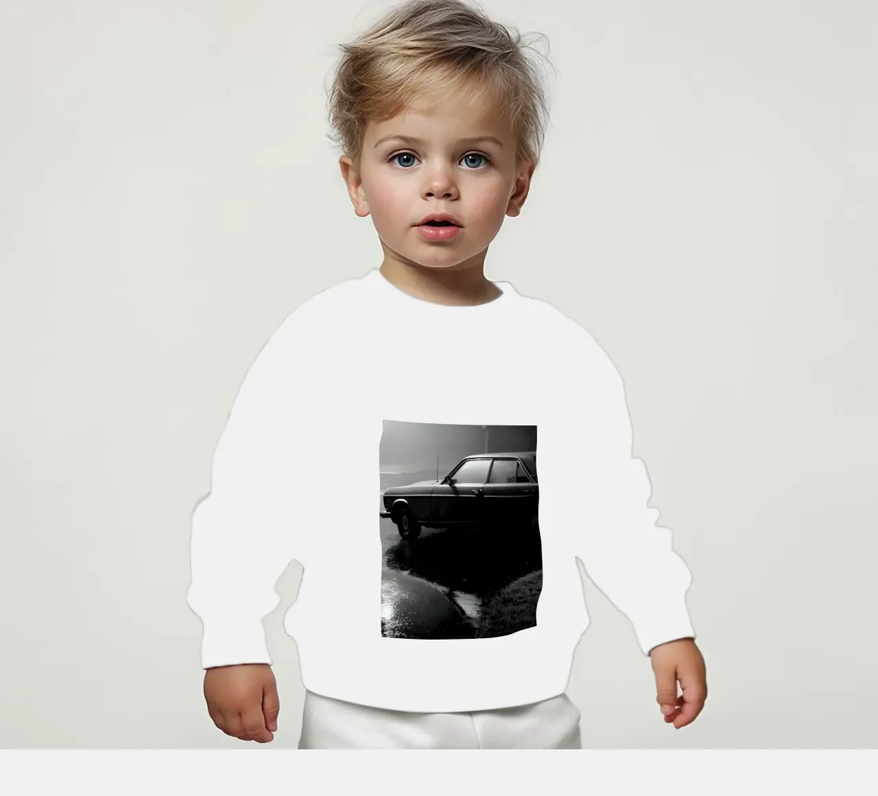 Auto d'epoca monocromatiche felpa neonato da CAR EDITION