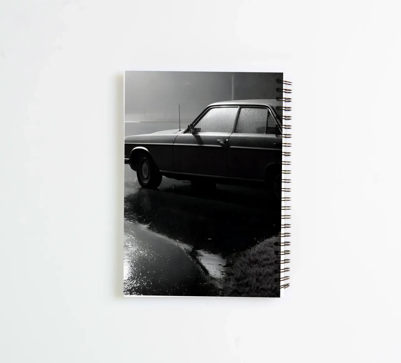 Monochrome Oldtimer Ringbuch von CAR EDITION