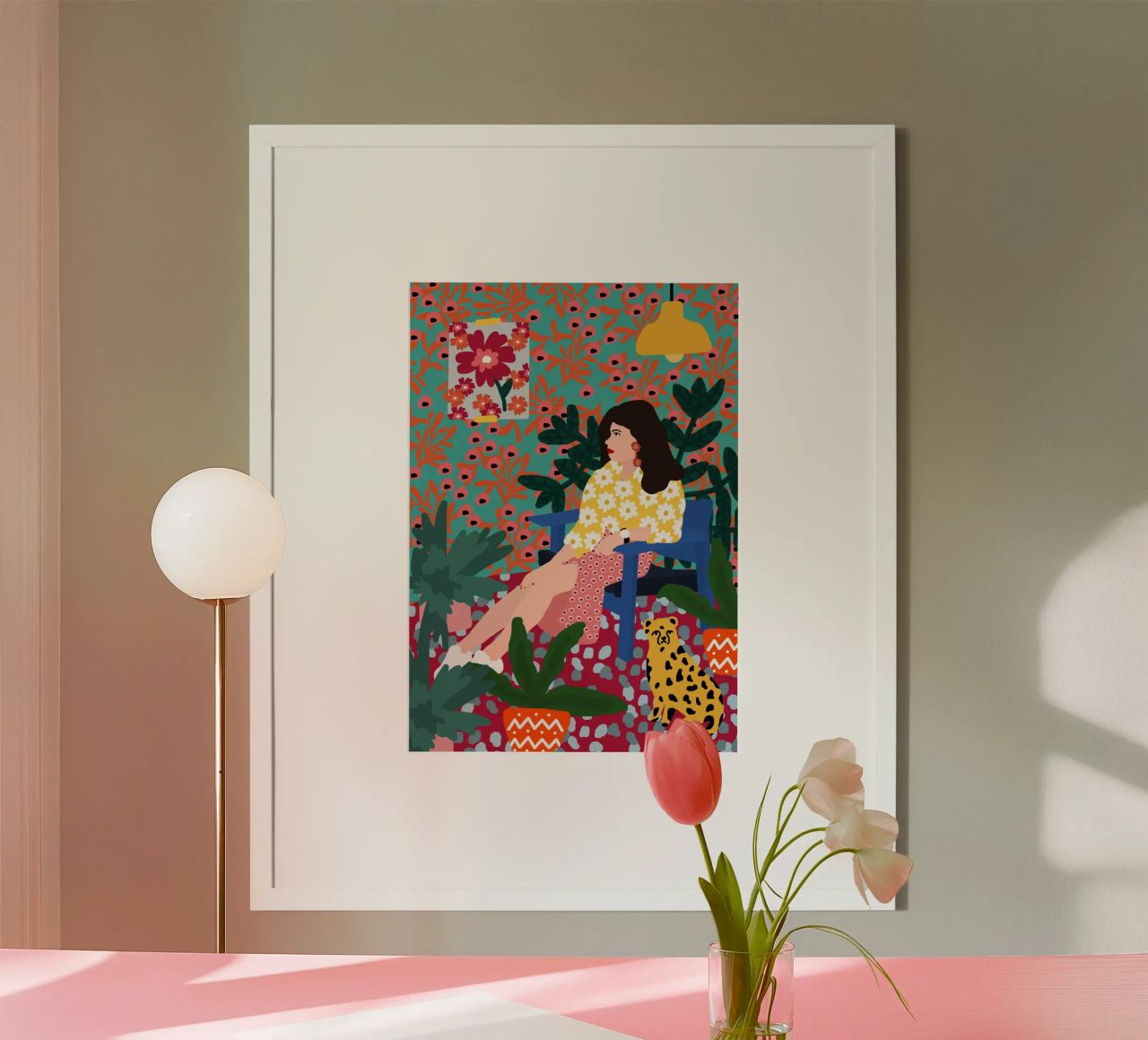 Floral daydreaming Poster von Rafaela Mascaro