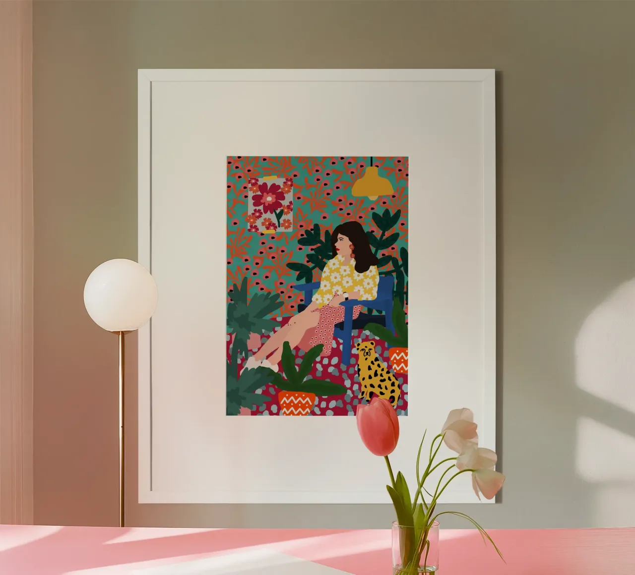 Floral daydreaming hahnemühle by Rafaela Mascaro
