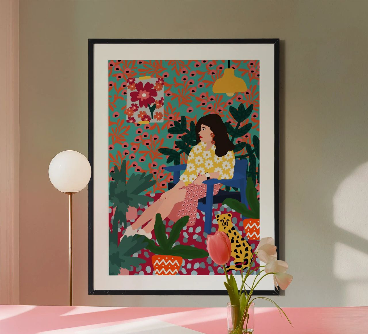 Floral daydreaming Poster von Rafaela Mascaro