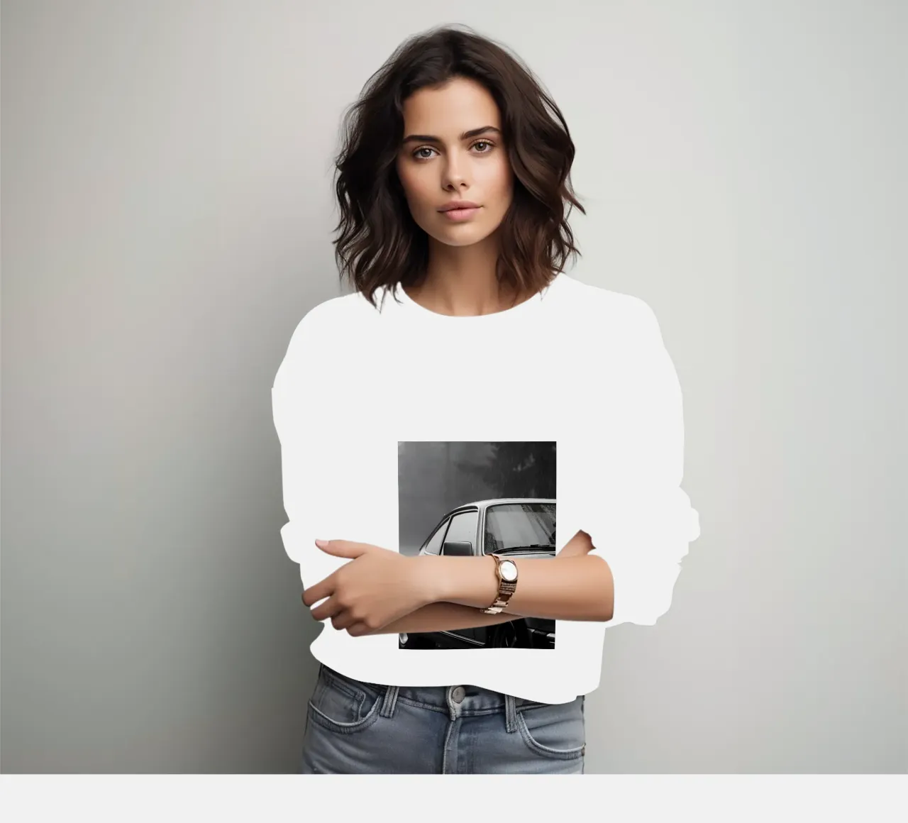 Auto d'epoca monocromatiche felpa da CAR EDITION