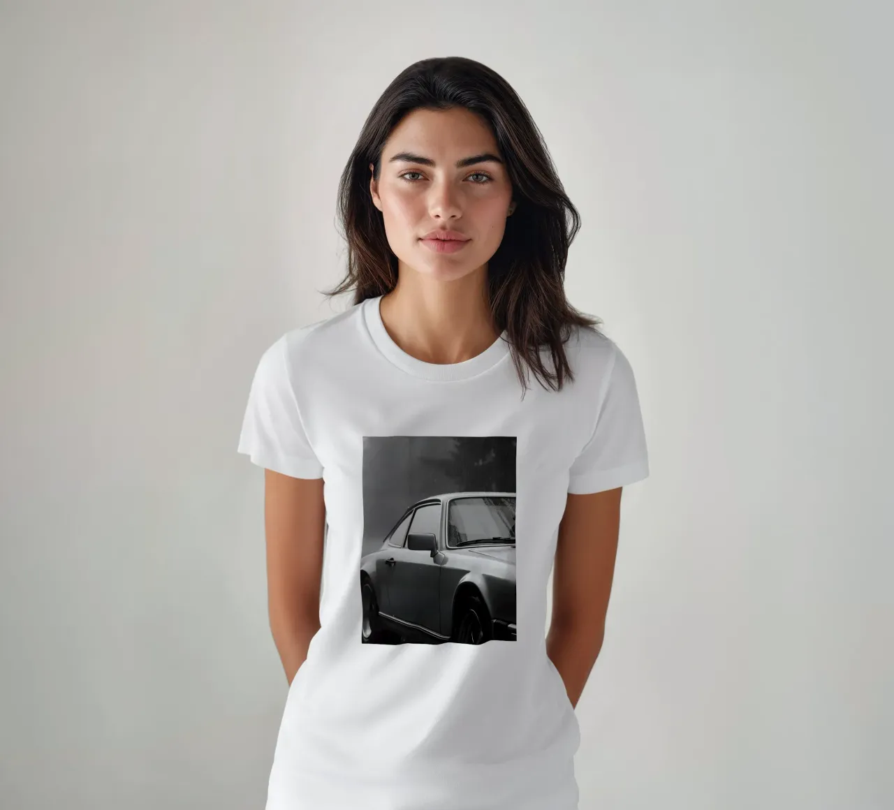 Auto d'epoca monocromatiche t-shirt da CAR EDITION