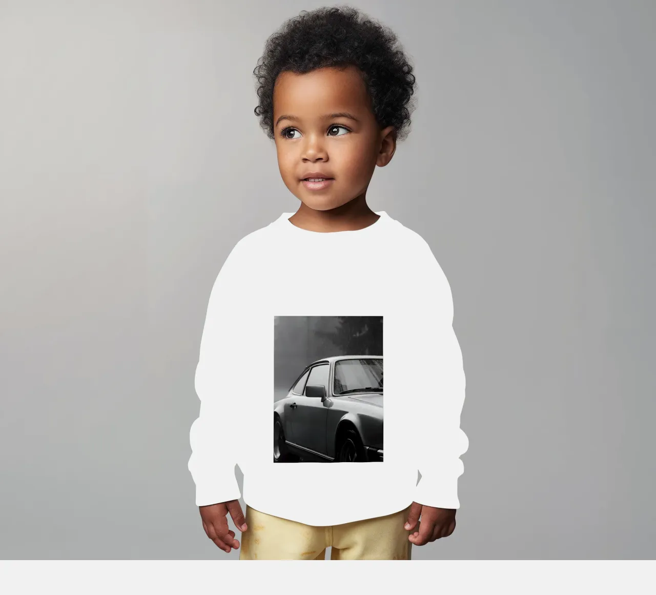 Auto d'epoca monocromatiche felpa neonato da CAR EDITION
