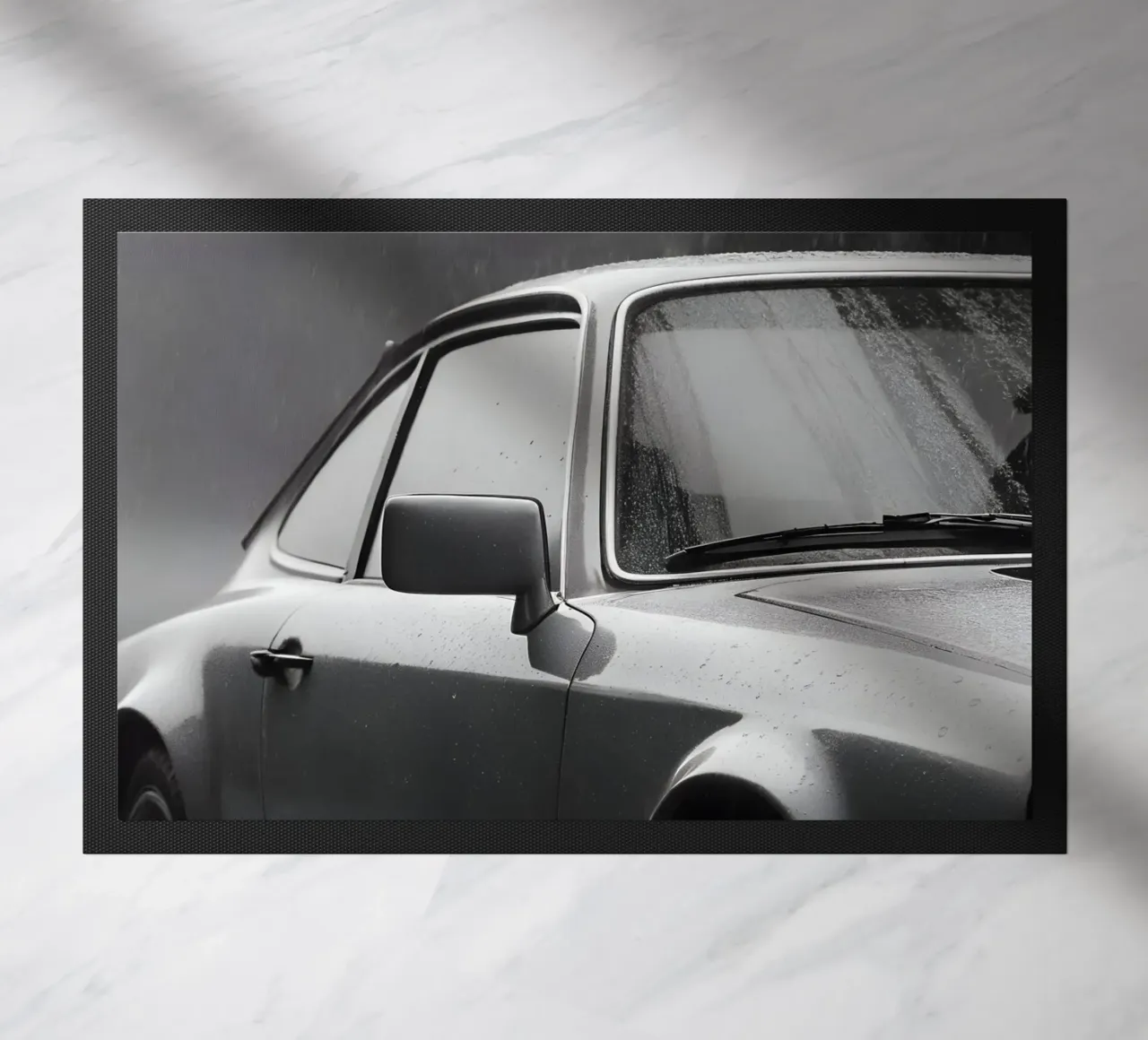 Auto d'epoca monocromatiche zerbino da CAR EDITION
