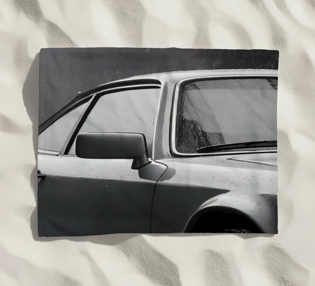 Auto d'epoca monocromatiche telo mare da CAR EDITION