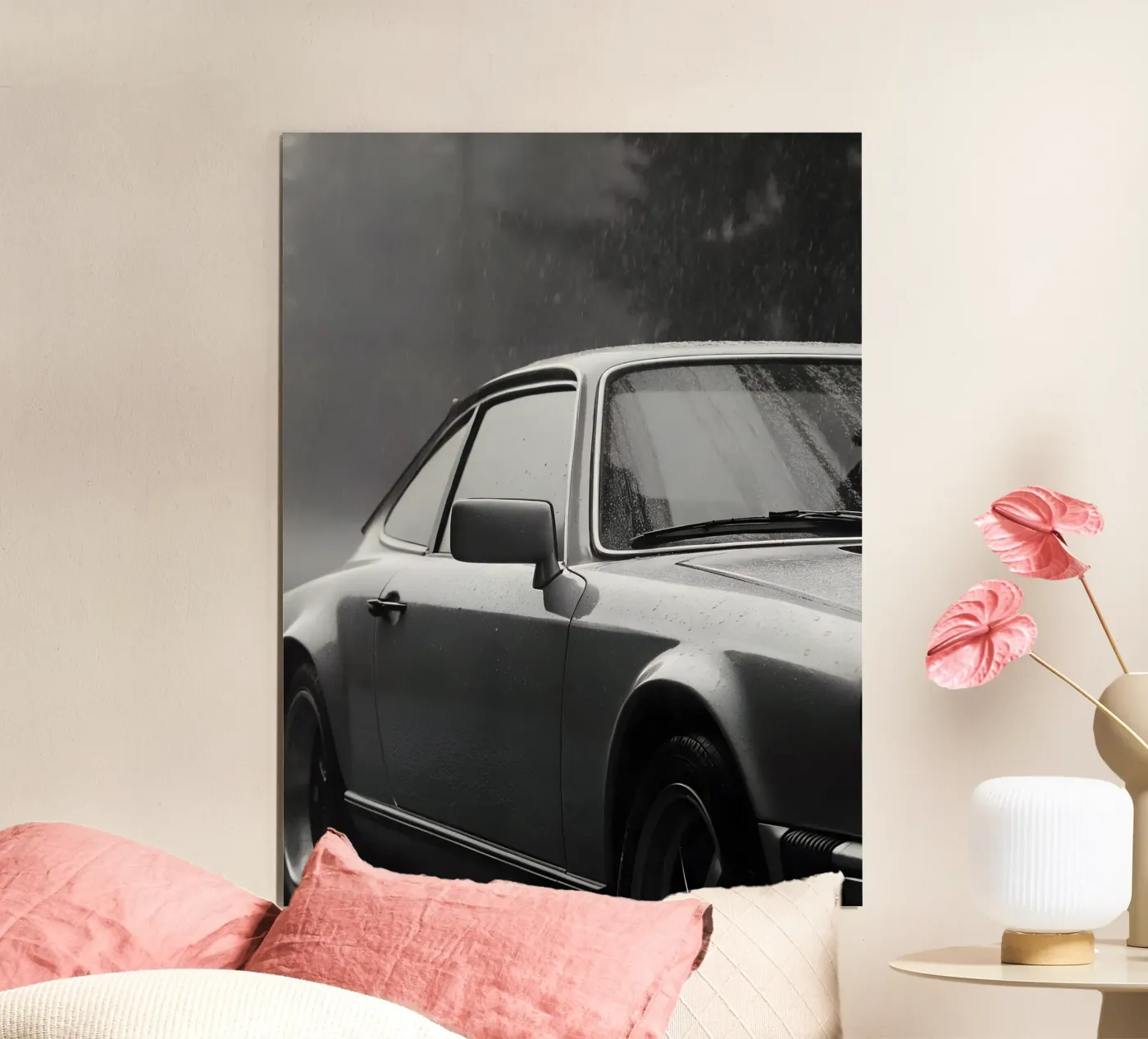 Monochrome Oldtimer Poster von CAR EDITION