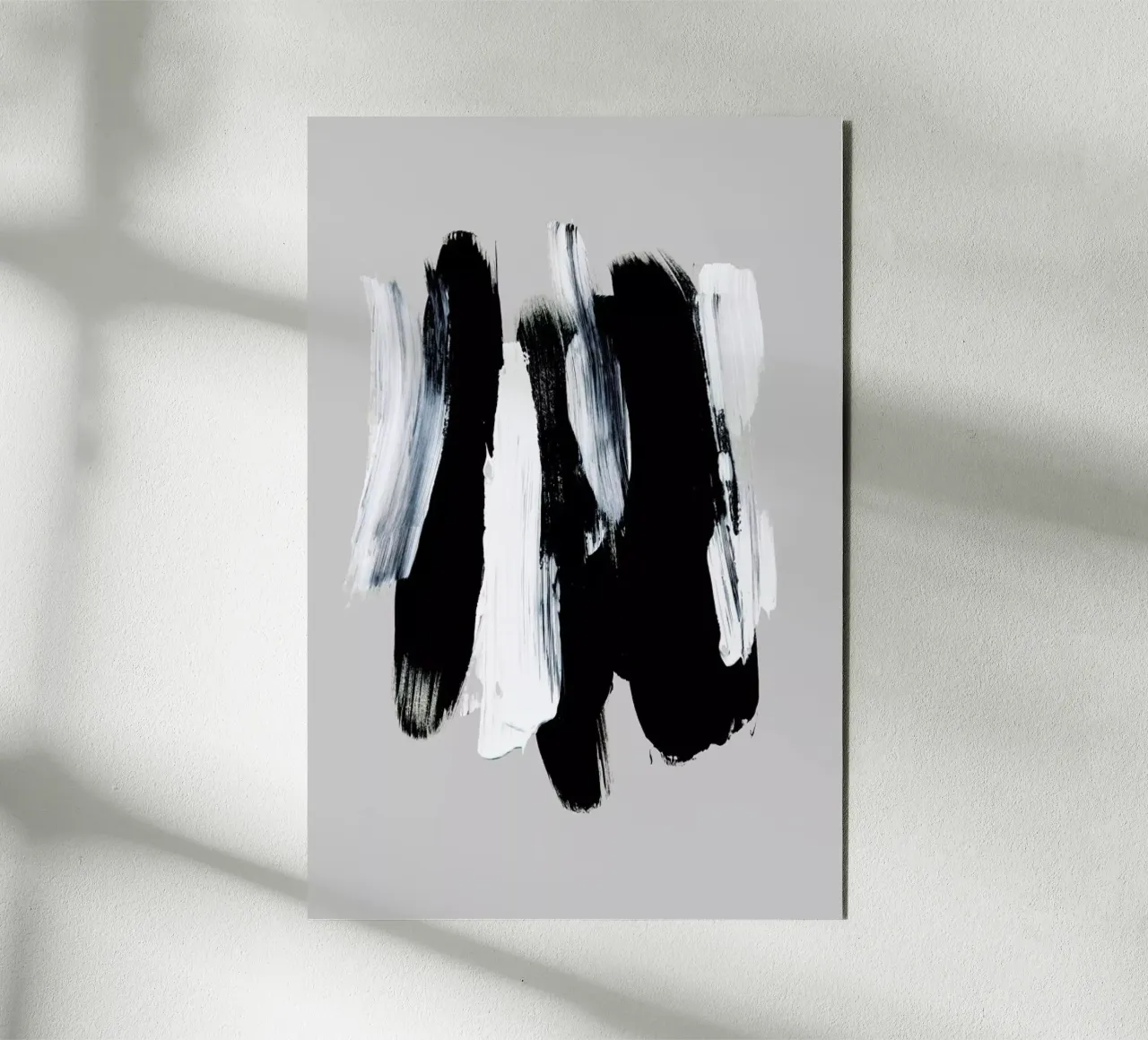 Abstract Brush Strokes 12 alluminio dibond da Mareike Böhmer