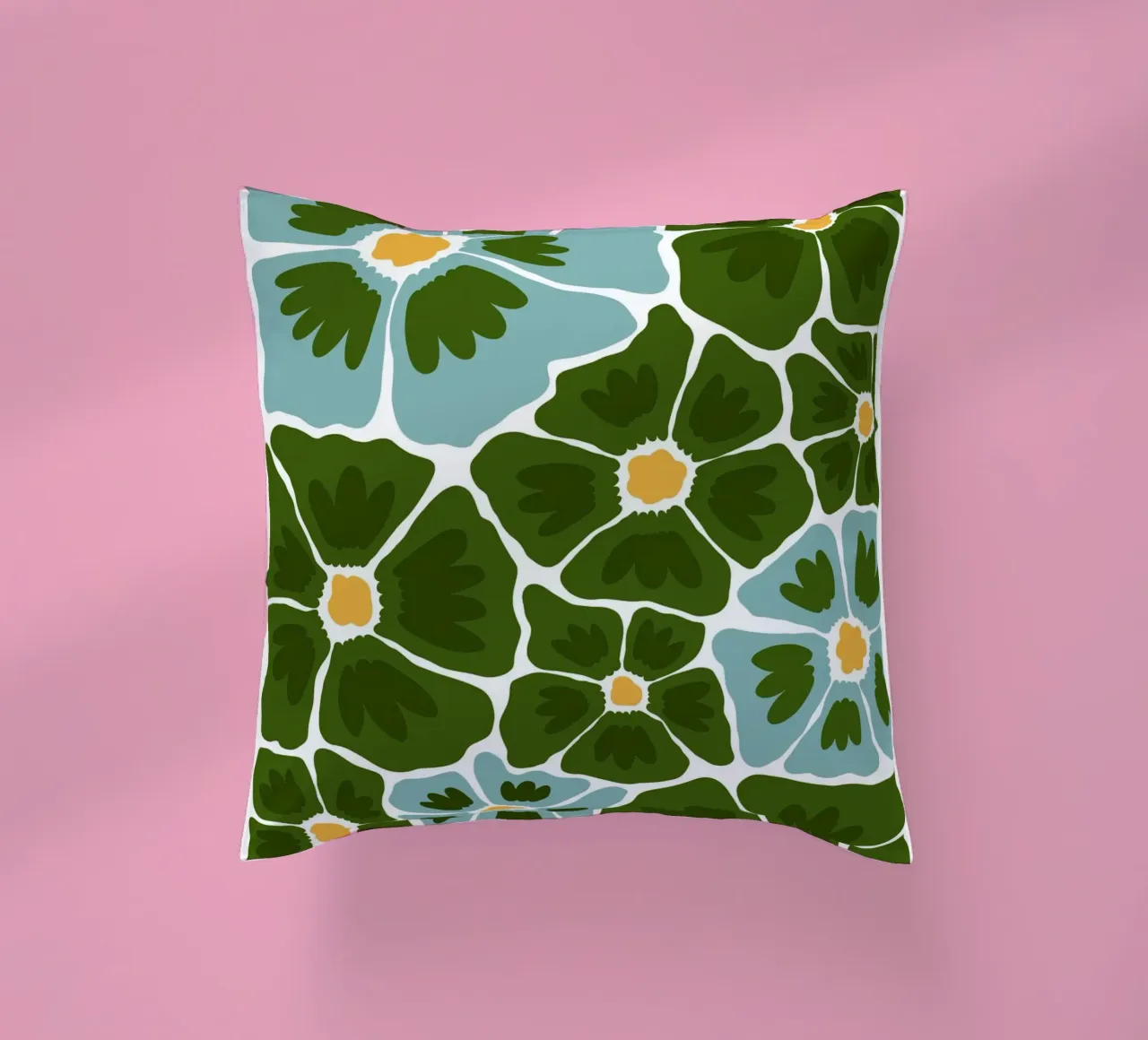 Flowers decorative cushion by LisaArtes