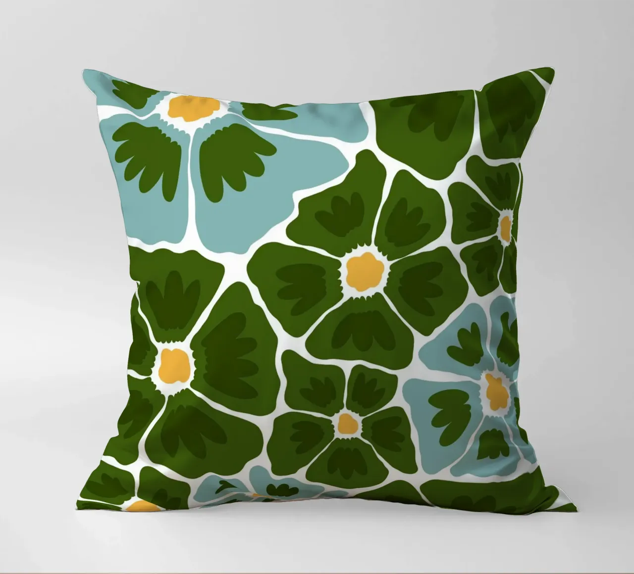 Flowers decorative cushion by LisaArtes