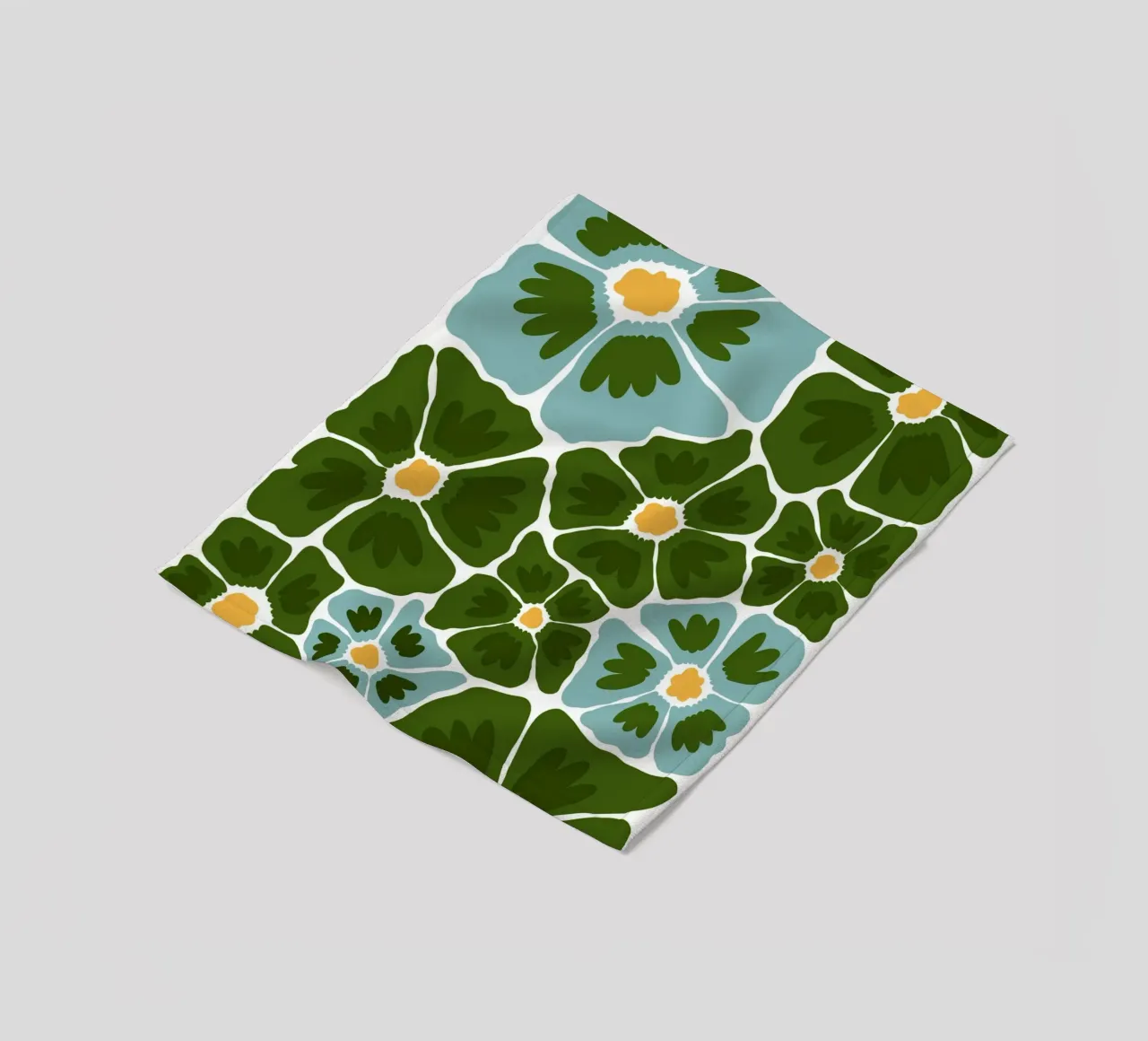 Flowers fleece blanket by LisaArtes