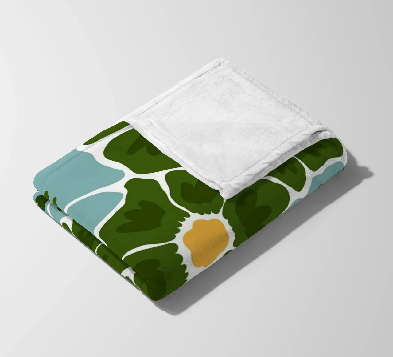 Flowers fleece blanket by LisaArtes