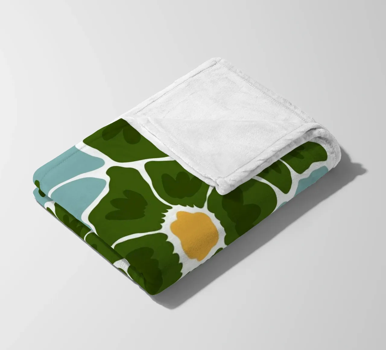 Flowers fleece blanket by LisaArtes