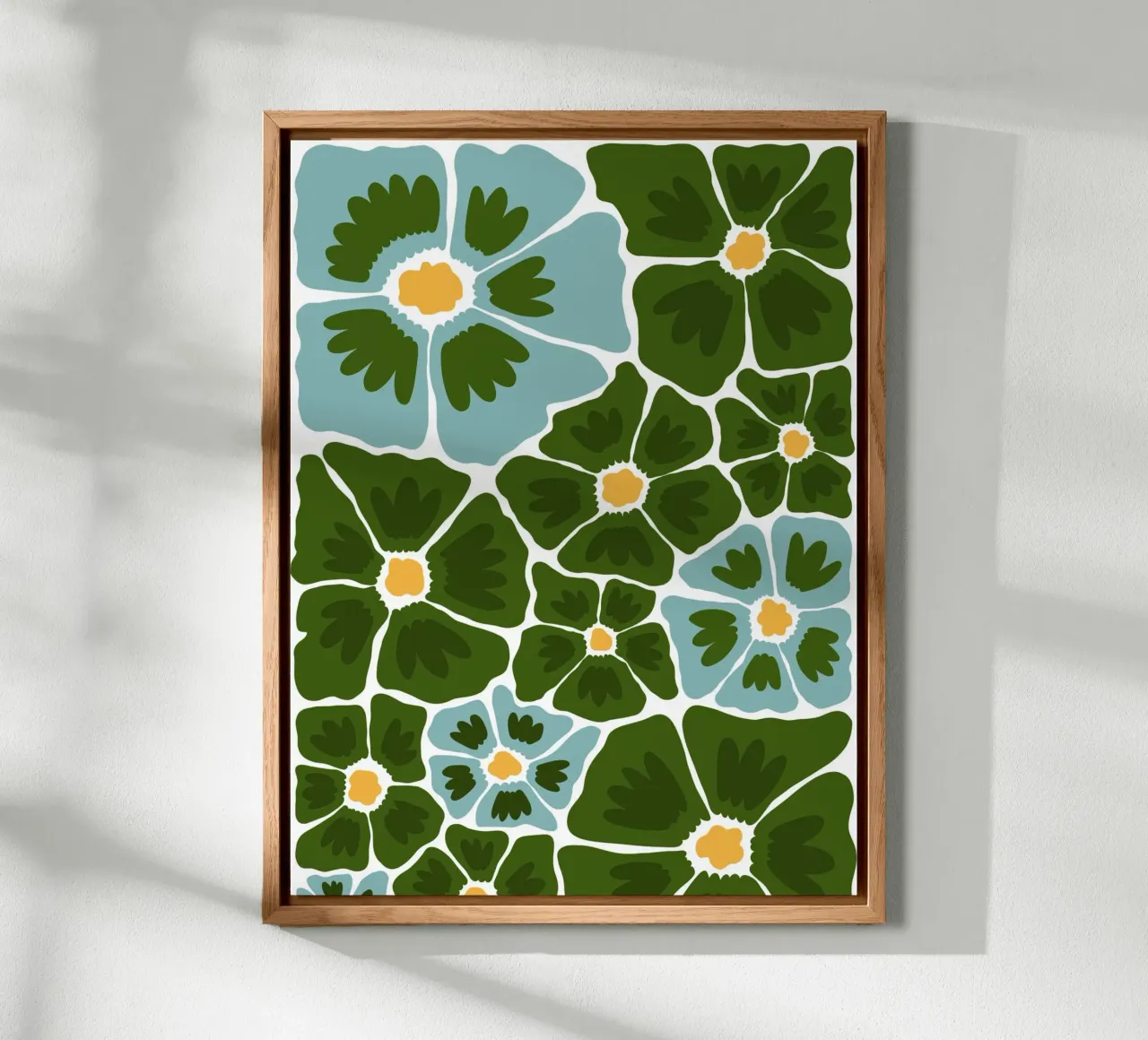 Flowers forex-plaat van LisaArtes