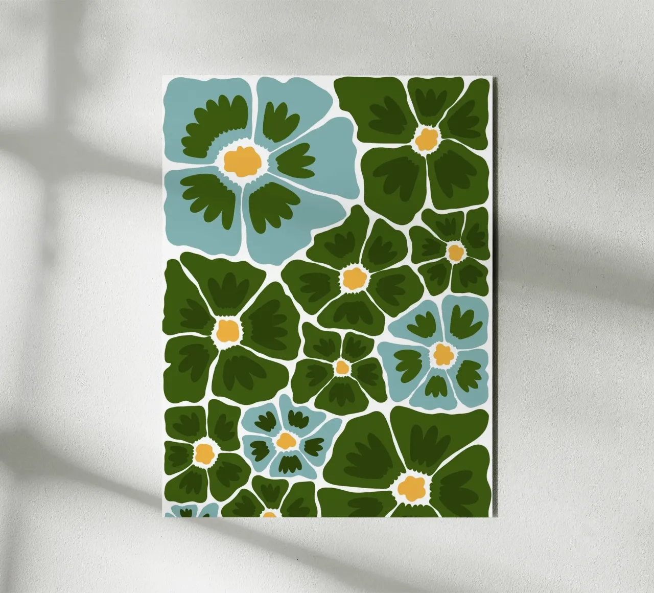 Flowers forex-plaat van LisaArtes