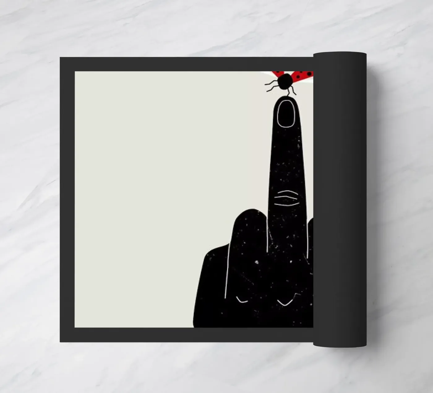 Marienkäfer doormat by Amy & Kurt