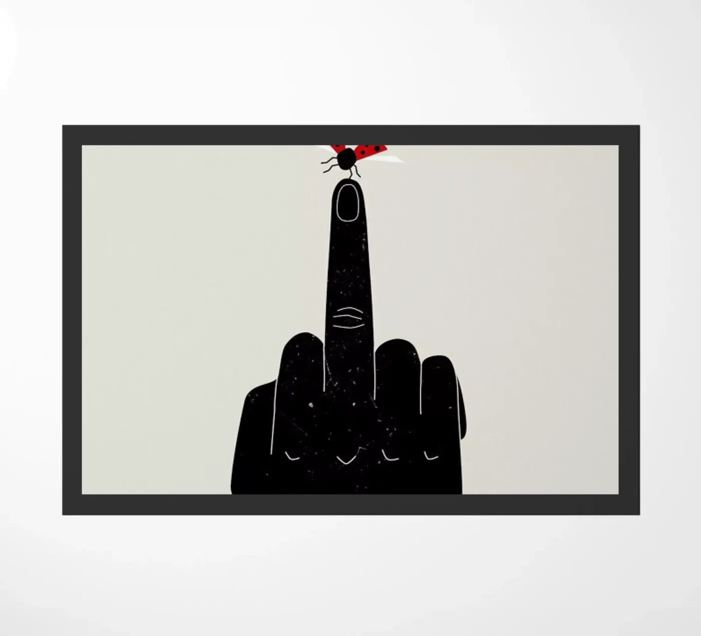 Marienkäfer doormat by Amy & Kurt