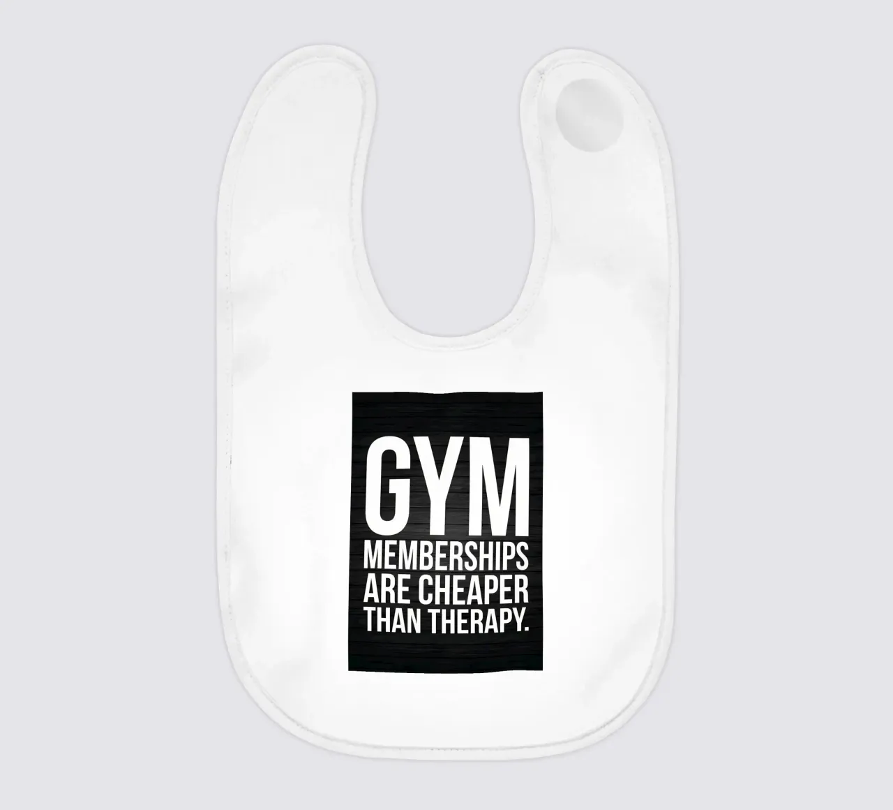 Greif das Leben mit der Kettlebell Babylätzchen von Aara