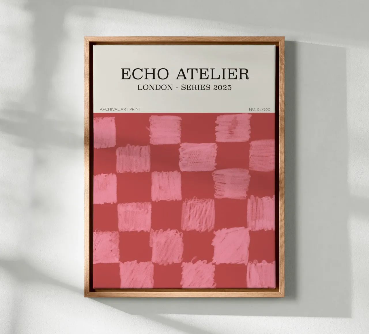 Echo Atelier No 10 canvas met Baklijst van treechild